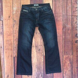 Red bat urban life rare jeans mens size 34 EUC RARE IN US (E)